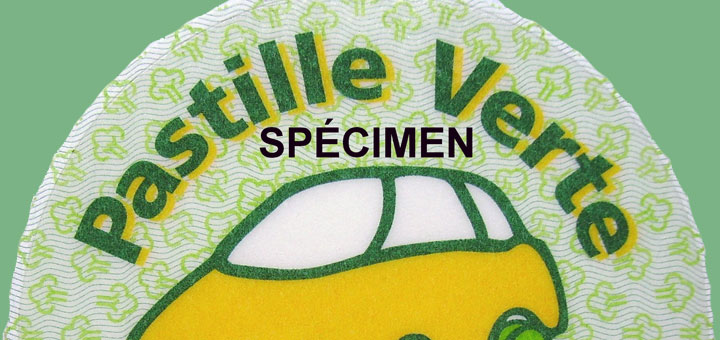 Une nouvelle pastille pour les voitures propres