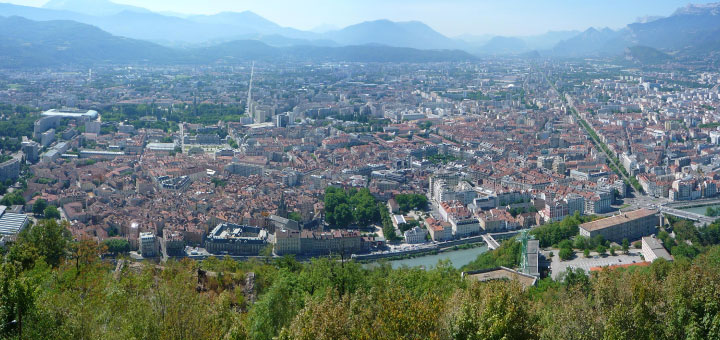 La cuvette de Grenoble tristement célèbre pour sa pollution