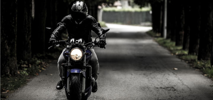À moto, 23 plus de risques d'être tué ans un accident de la route